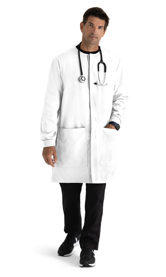 BARCO Essentials Hope Dental Coat-2-Pocket Unisex Lab Coat #BE006