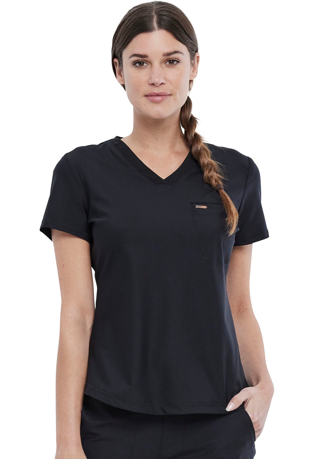 Cherokee Form V-Neck Top  