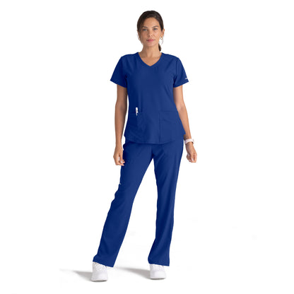 Skechers Women's Modern Fit V-Neck Scrub Top #SK101