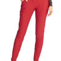 Cherokee FORM Mid Rise Tapered Leg Drawstring Pant #CK095