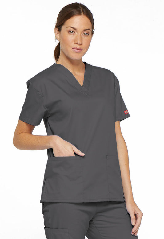 Dickies EDS Signature Women's V-Neck Top #86706