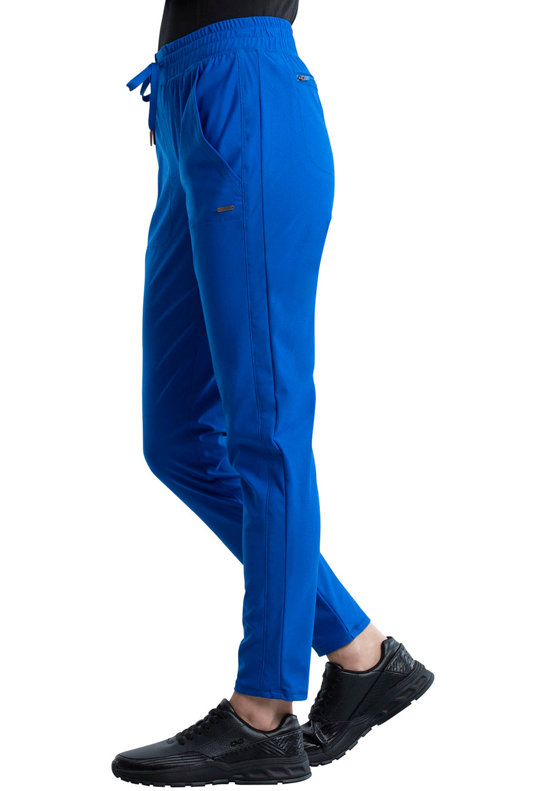 Women's Cherokee Form Mid Rise Tapered Leg Drawstring Pant (Tall Lengt –  BodyMoves Scrubs Boutique