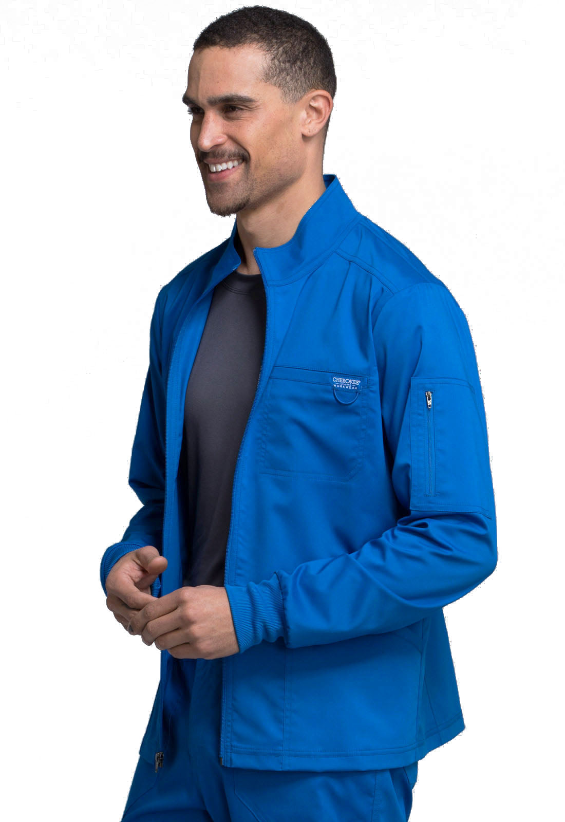 Cherokee Revolution Men's Zip Front Jacket #WW320