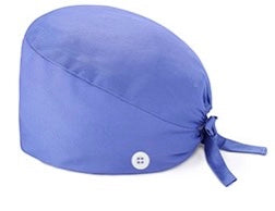 Scrub Hat with Buttons | One Size