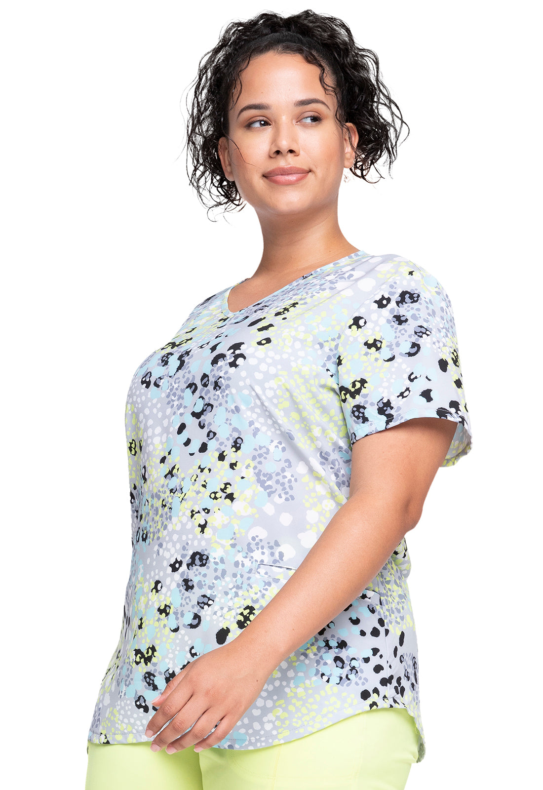 Cherokee Prints V-Neck Print Top | CK637