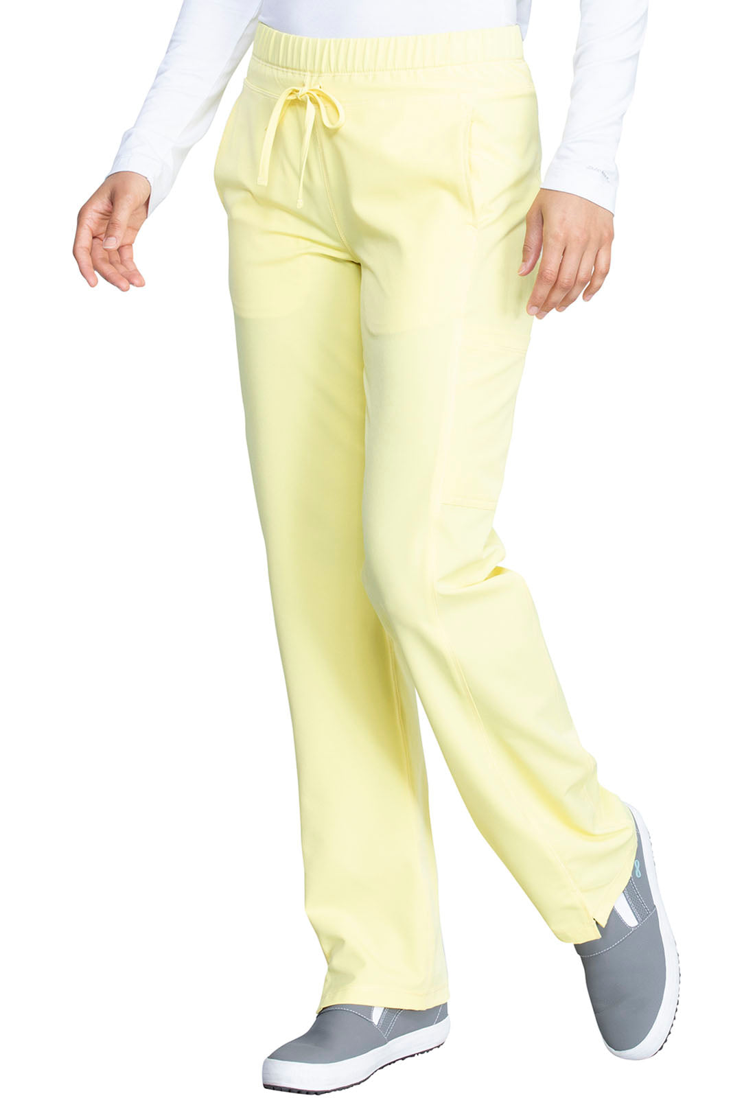 Mid Rise Straight Leg Drawstring Pant  | DK130