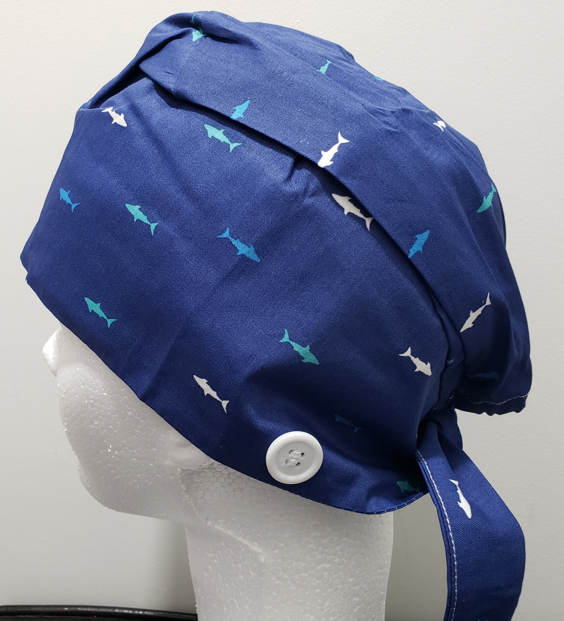 Scrub Hat with Buttons | One Size