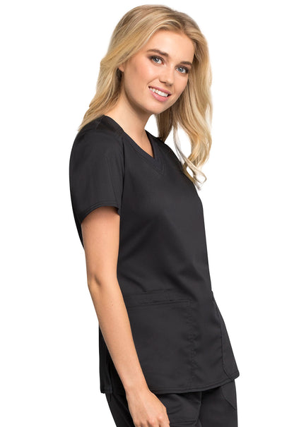 Cherokee Workwear V-Neck Top #WW770AB