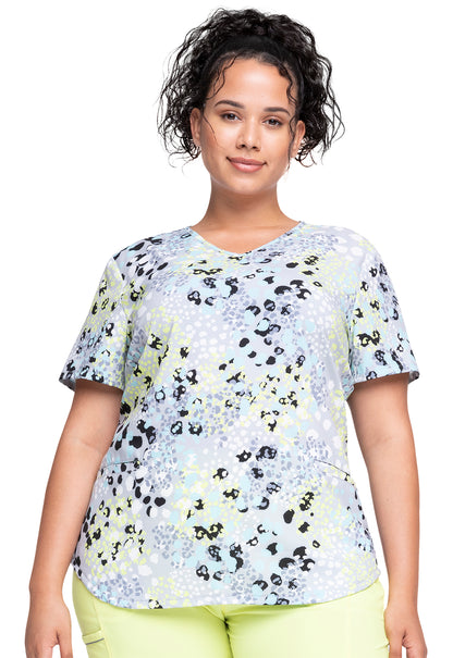 Cherokee Prints V-Neck Print Top | CK637