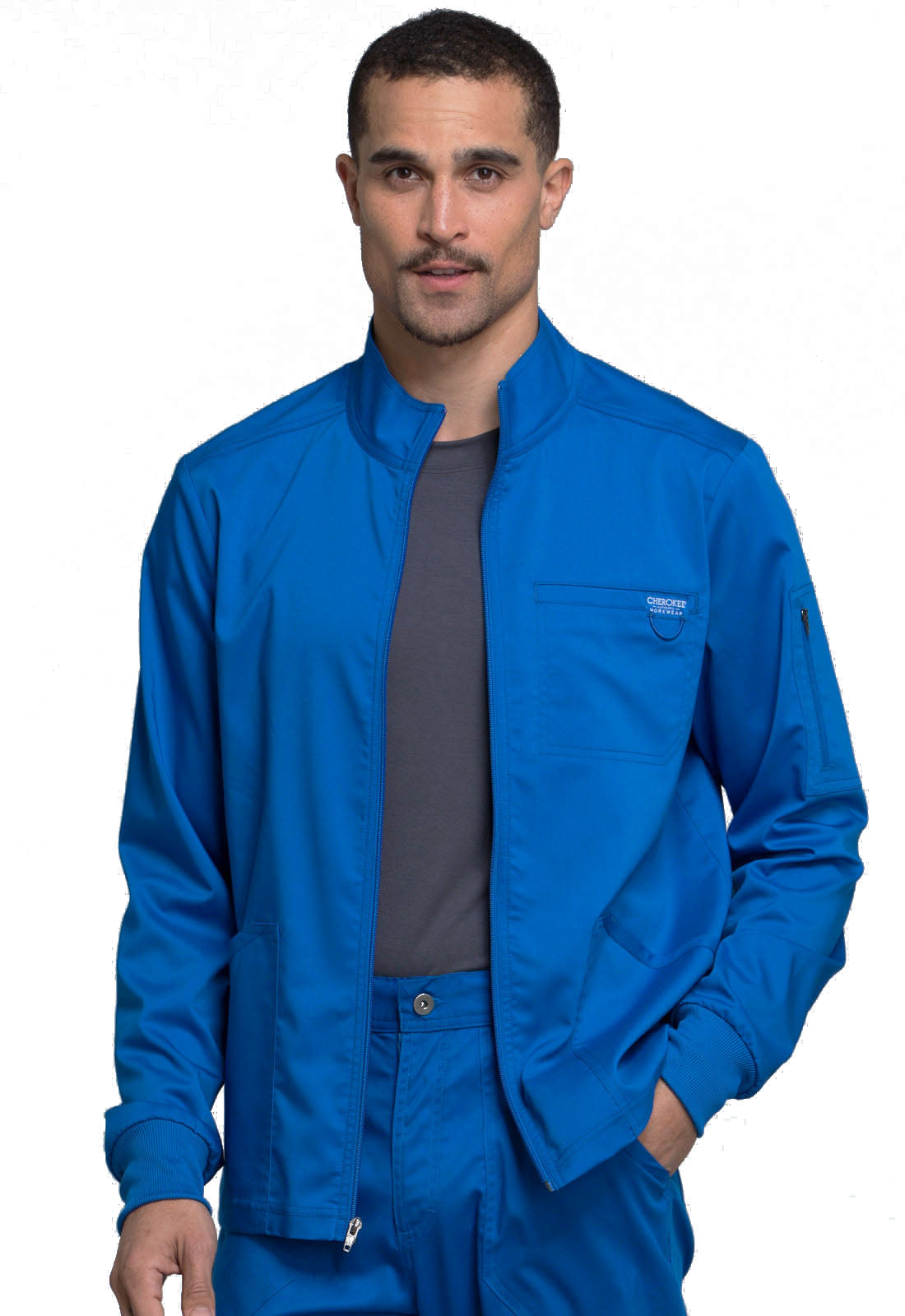 Cherokee Revolution Men's Zip Front Jacket #WW320