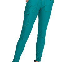 Cherokee FORM Mid Rise Tapered Leg Drawstring Pant #CK095