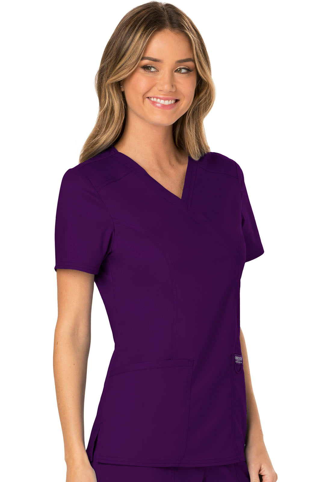 Cherokee Revolution Women's Mock Wrap Top #WW610